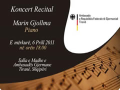 Koncert i pianistit Gjollma