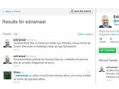 Rama ne Twitter: 'Skenderbeu do te ndjehej sot i turperuar...'