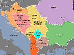 Ballkani, para ndryshimeve te reja te kufijve