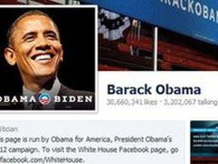 Ja si po rriten ‘like’-t e Obama-s ne Facebook 