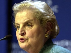 Albright: Serbe te ndyre, dilni jashte