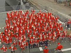 Australi, 150 Santa Claus kercejne 'Gangnam style'