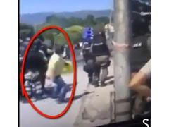 Tradhtari i shqiptareve qe nxiti dhunen ne protesta (VIDEO)
