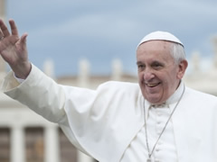Vizita e Papes do jape shprese dhe sherim per shqiptaret