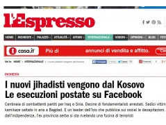 'L'Espresso': Xhihadistet e rinj vijne nga Kosova