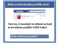 Kujdes nga virusi me i ri ne Facebook!