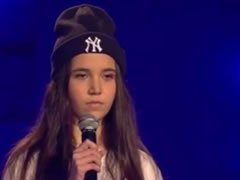 Vogelushja shqiptare mahnit jurine  ne 'The Voice Kids' te Gjermanise