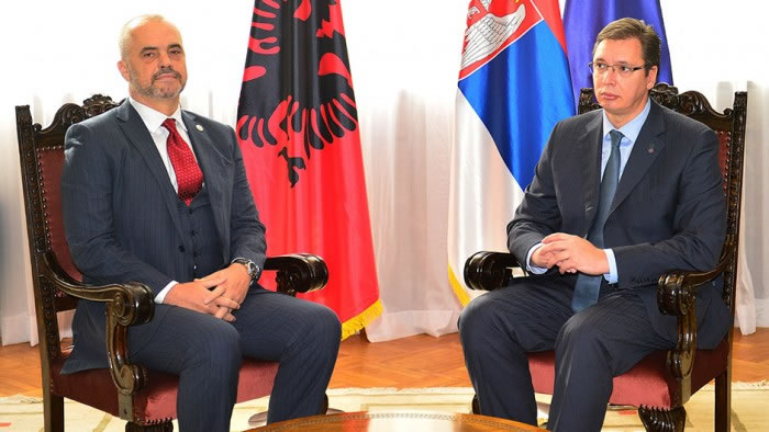 Rama pret Vucic ne Pallatin e Brigadave