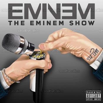 Nje shqiptar realizon kopertinen e albumit te Eminemit