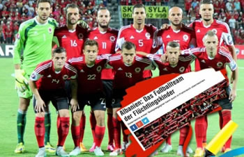 Austria e quan Shqiperine 'Xhuxhi i futbollit'!