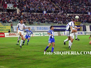 Tirana - Dinamo ne Stadiumin Qemal Stafa