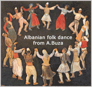 Muzika Popullore Shqiptare, pikturë e A.Buza