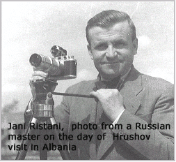 Jan Ristani, Fotograf i njohur shqiptar