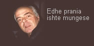 Edhe prania ishte mungese