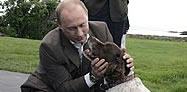 Putin kerkon kollare satelitore per qenin e tij