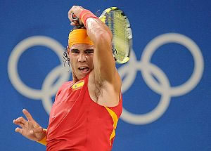 Rafael Nadal fiton arin olimpik në tenis