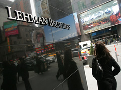 Falimentimi i Lehman trondit bursat