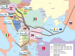 'Gazprom' anashkalon Shqiperine dhe Maqedonine