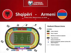 Biletat per ndeshjen me Armenine u jepen nen dore seksereve