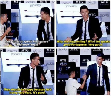 Nje gjest 'heroik' nga Kristiano Ronaldo