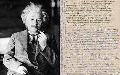 Per cfare flasin letrat e Einstein qe kushtojne 430 mije dollare