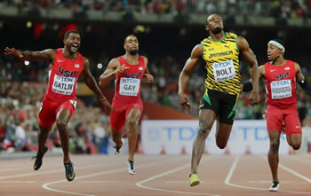 Video: Usain Bolt shpallet serish kampion bote ne 100 metra
