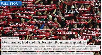 UEFA ka tifozet kuqezinj foto kryesore, Portugalia i qan hallin Serbise