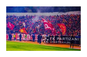 Paguan gjoben, Partizani kthen tifozet ne stadium